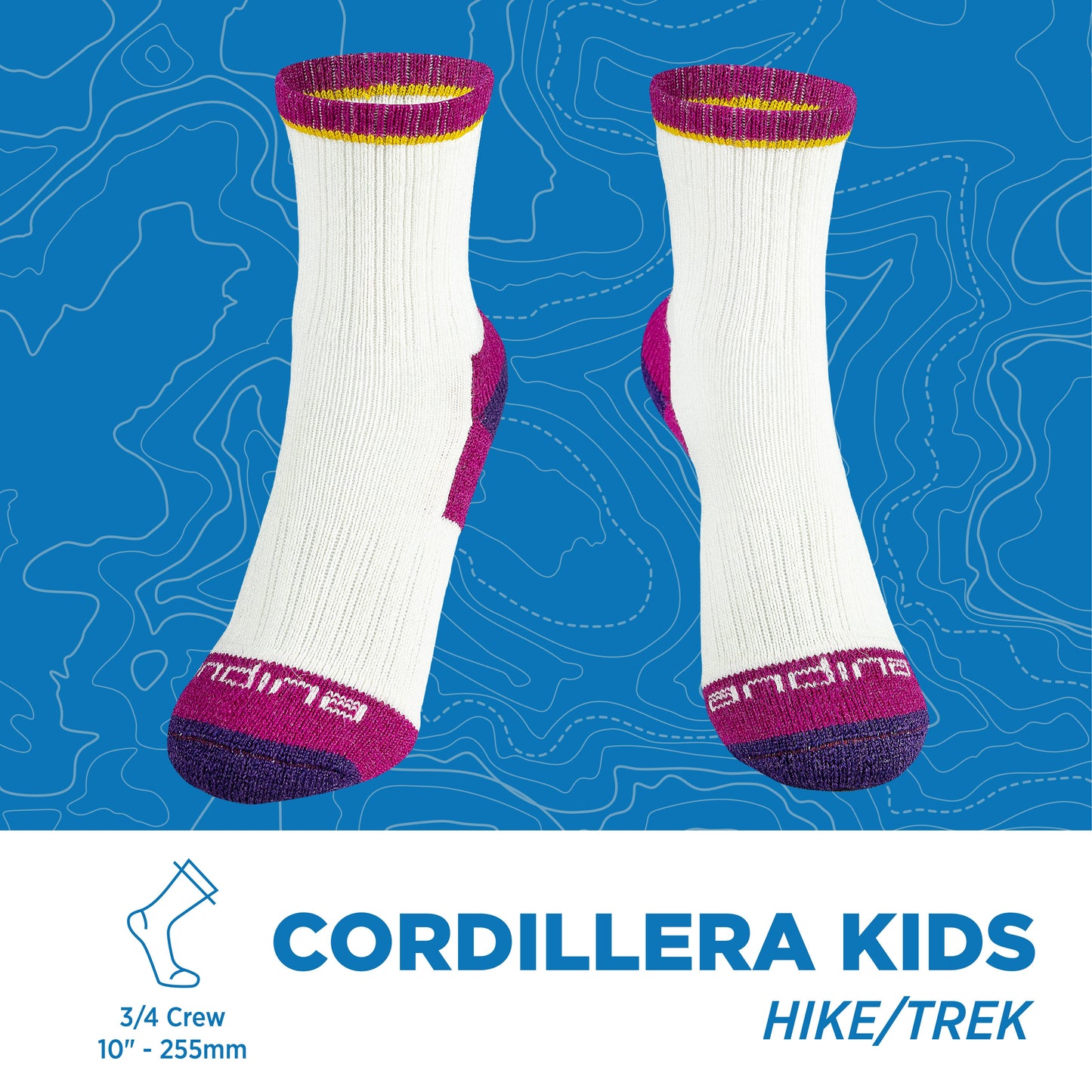Kids Alpaca Hiking Socks | Cordillera Kids