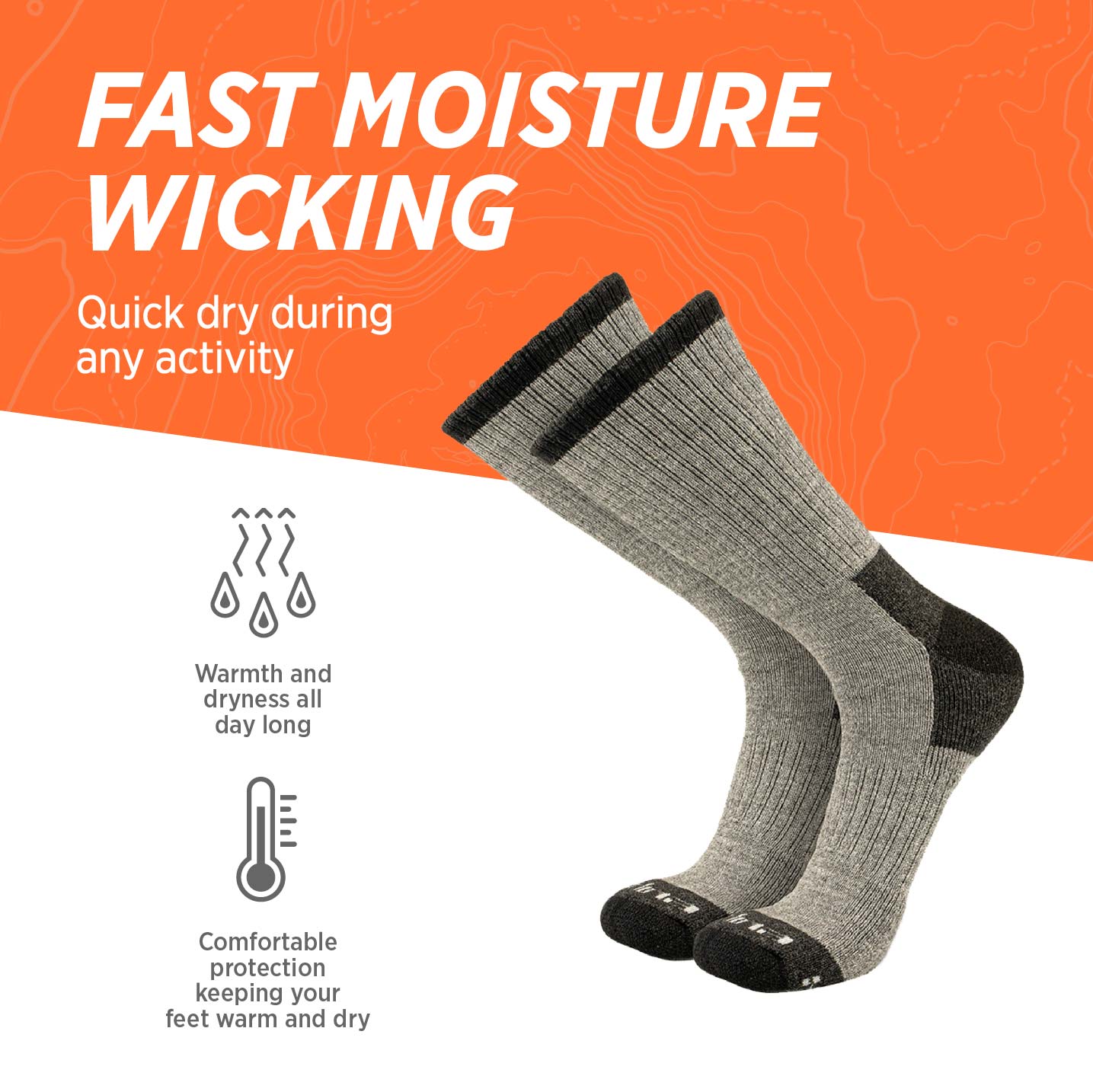 cordillera | Calcetines de montaña de alpaca y merino