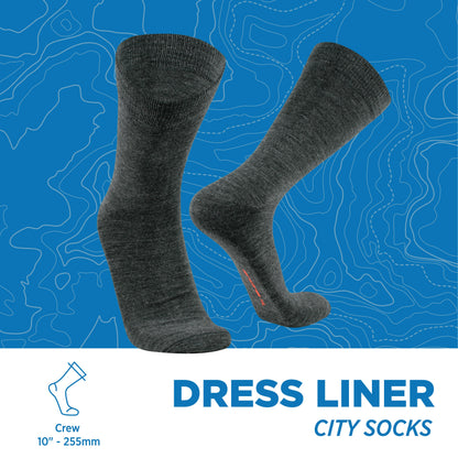 Dress/Liner Socks | Alpaca, Bamboo Charcoal / S Dress/Liner Socks | Alpaca, Bamboo Charcoal / S