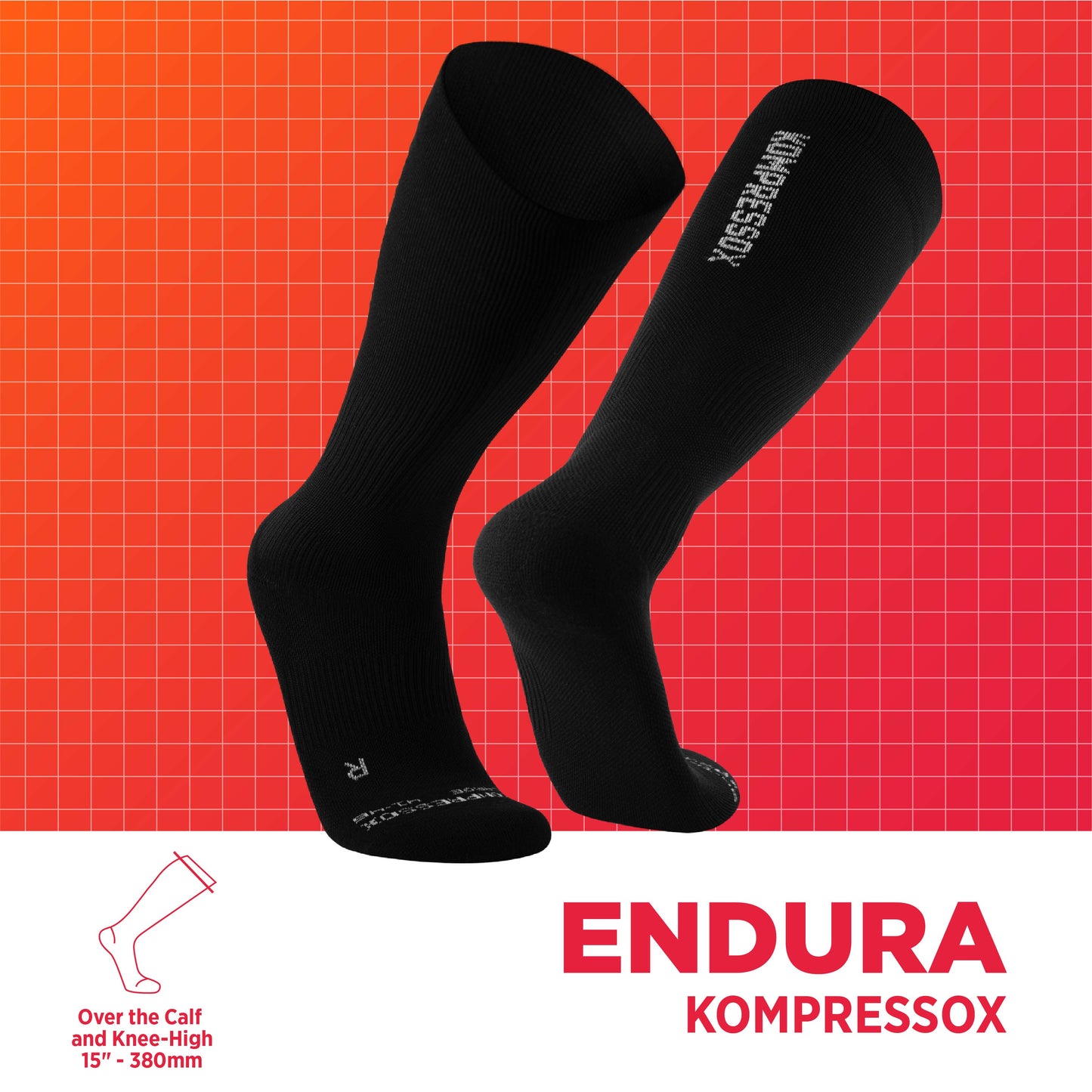 Sports compression socks for running | Endura