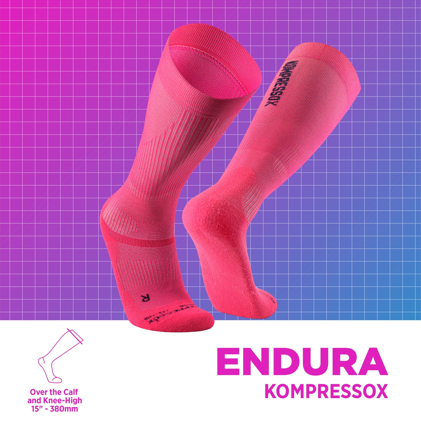 Sports compression socks for running | Endura