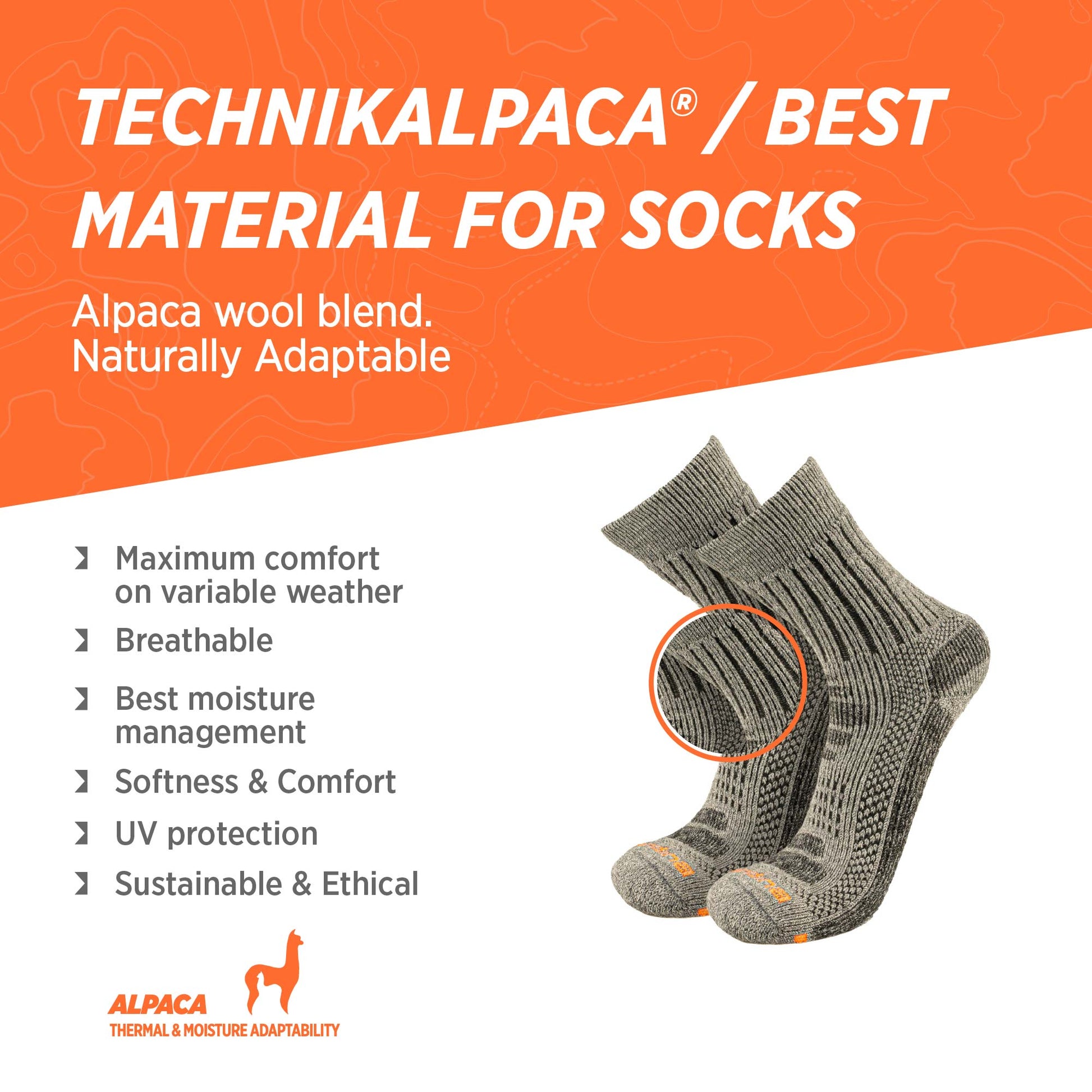 Glaciar | Calcetines de invierno y térmicos