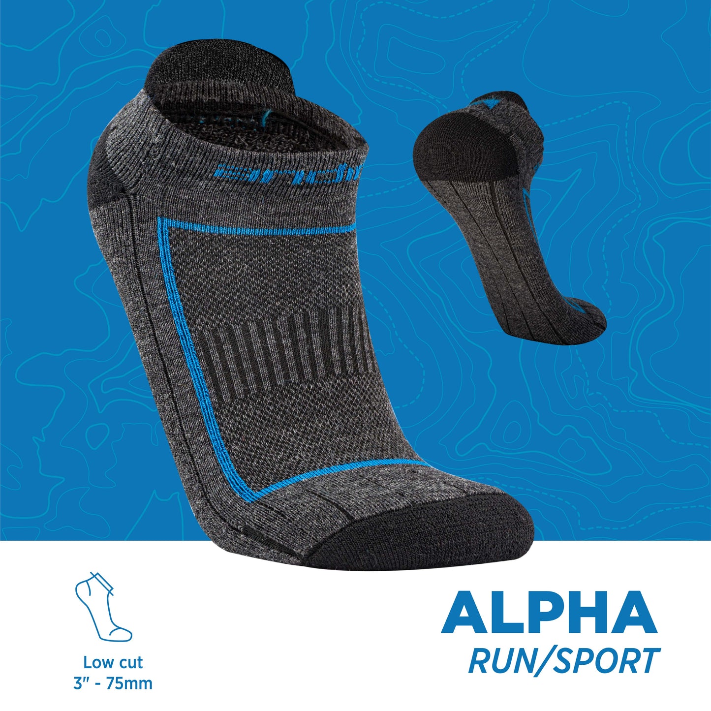 Alpha | Alpaka-Tab-Socken 