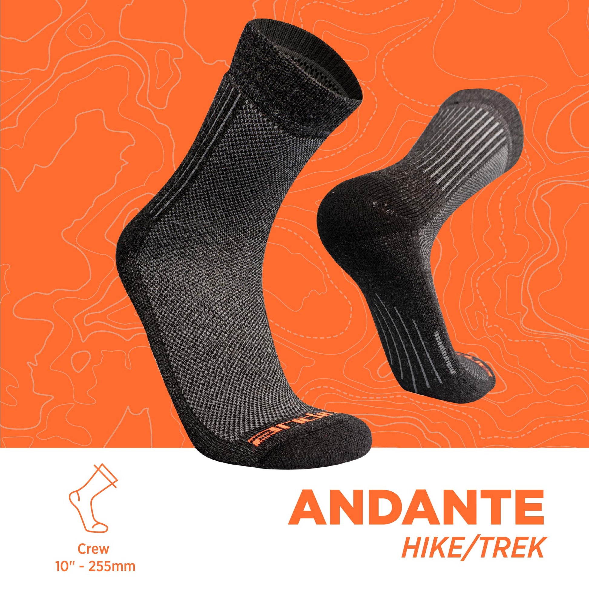 andante | Calcetines de senderismo de alpaca – Andina Outdoors
