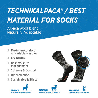 Baby Alpaca Socks Heritage Socks | Cusco