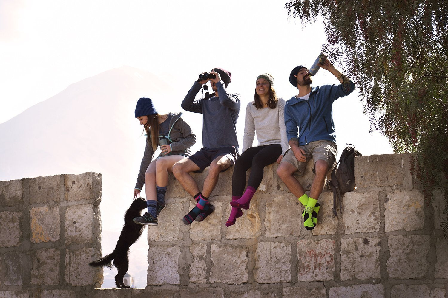 Nómada | Sudadera de alpaca con cremallera completa para hombre – Andina Outdoors